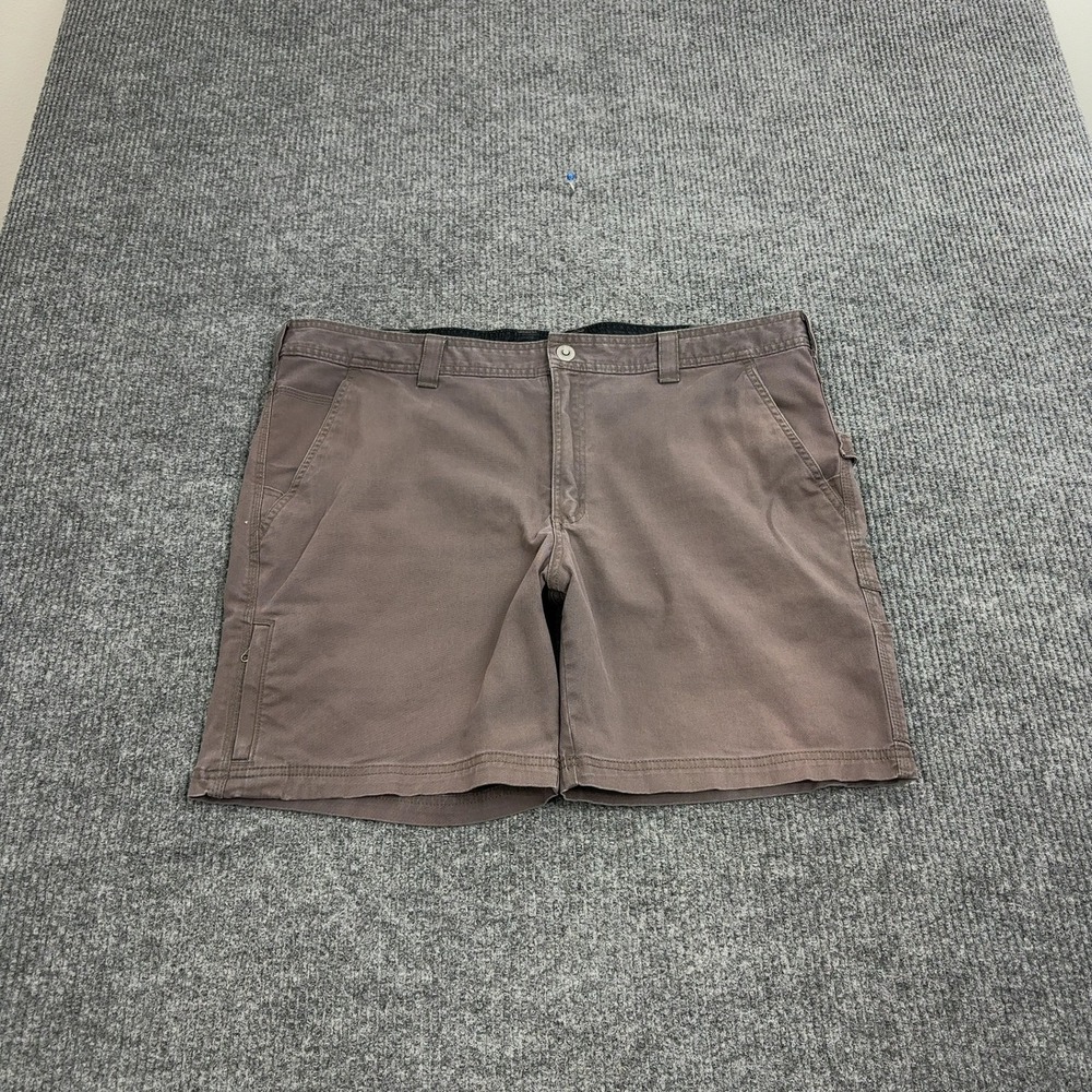 Columbia Shorts Mens 40 Brown Cotton Elastane Regular Fit Utility Outdoor Style